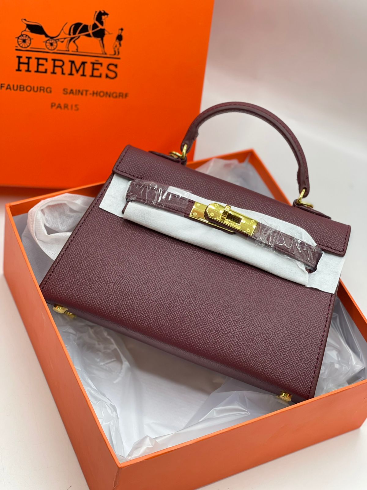 Hrms Kelly 20cm Mini Handbag for Women