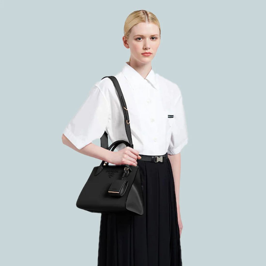 Prda Monochrome Shoulder bag for Women
