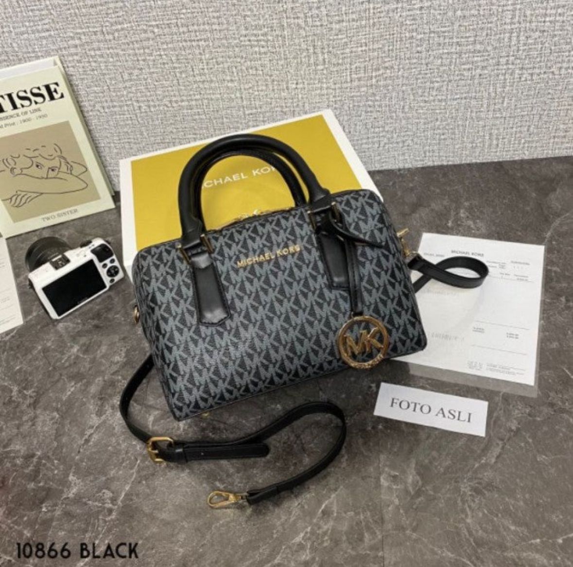 M K Boston Shoulder Bag for Women