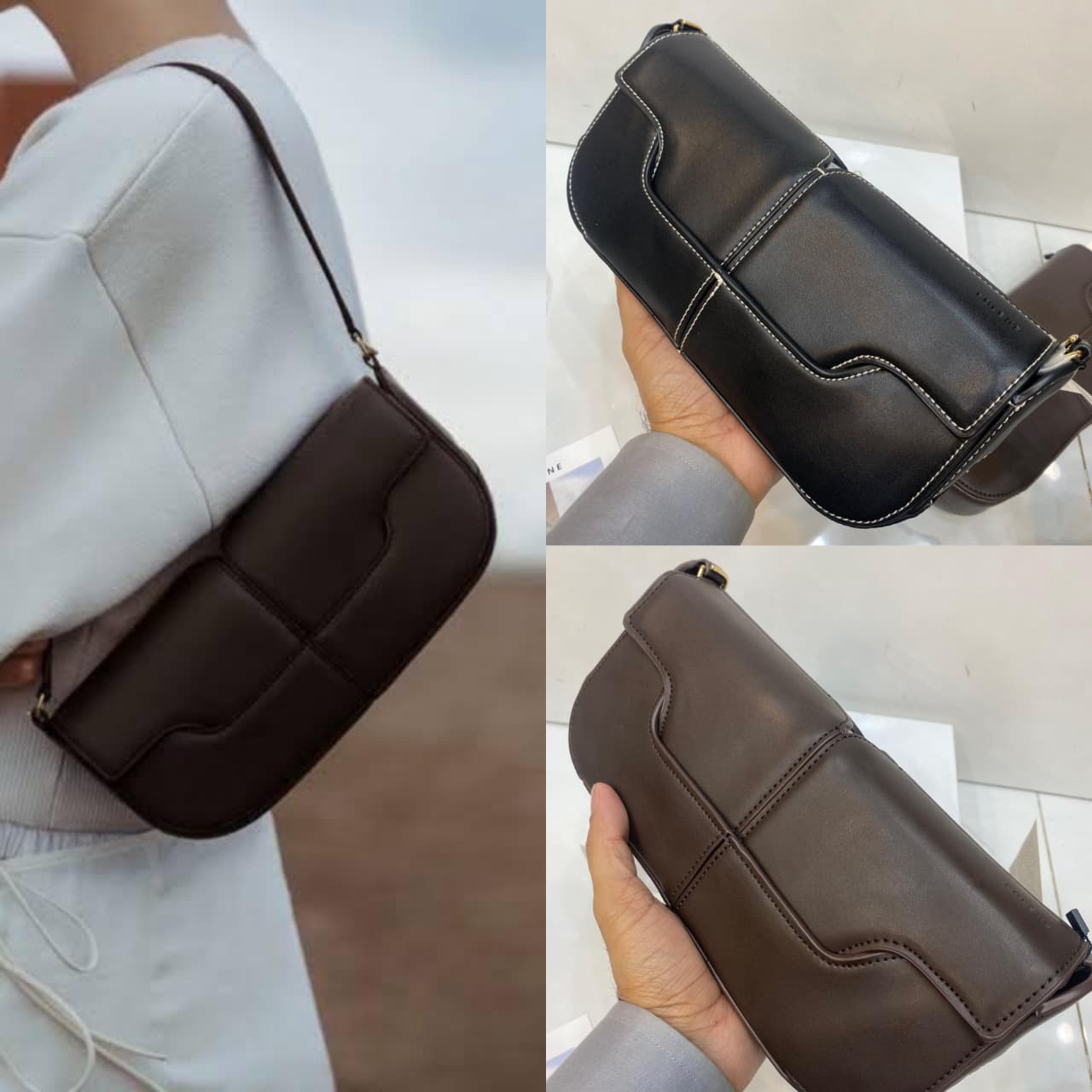 Polene Osmo Smooth Shoulder bag for Women
