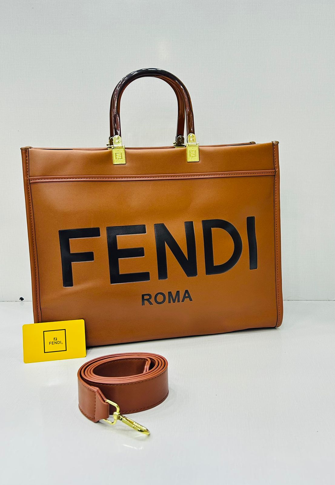 Fendii Sunshine Large Size Shoulder bag for Women