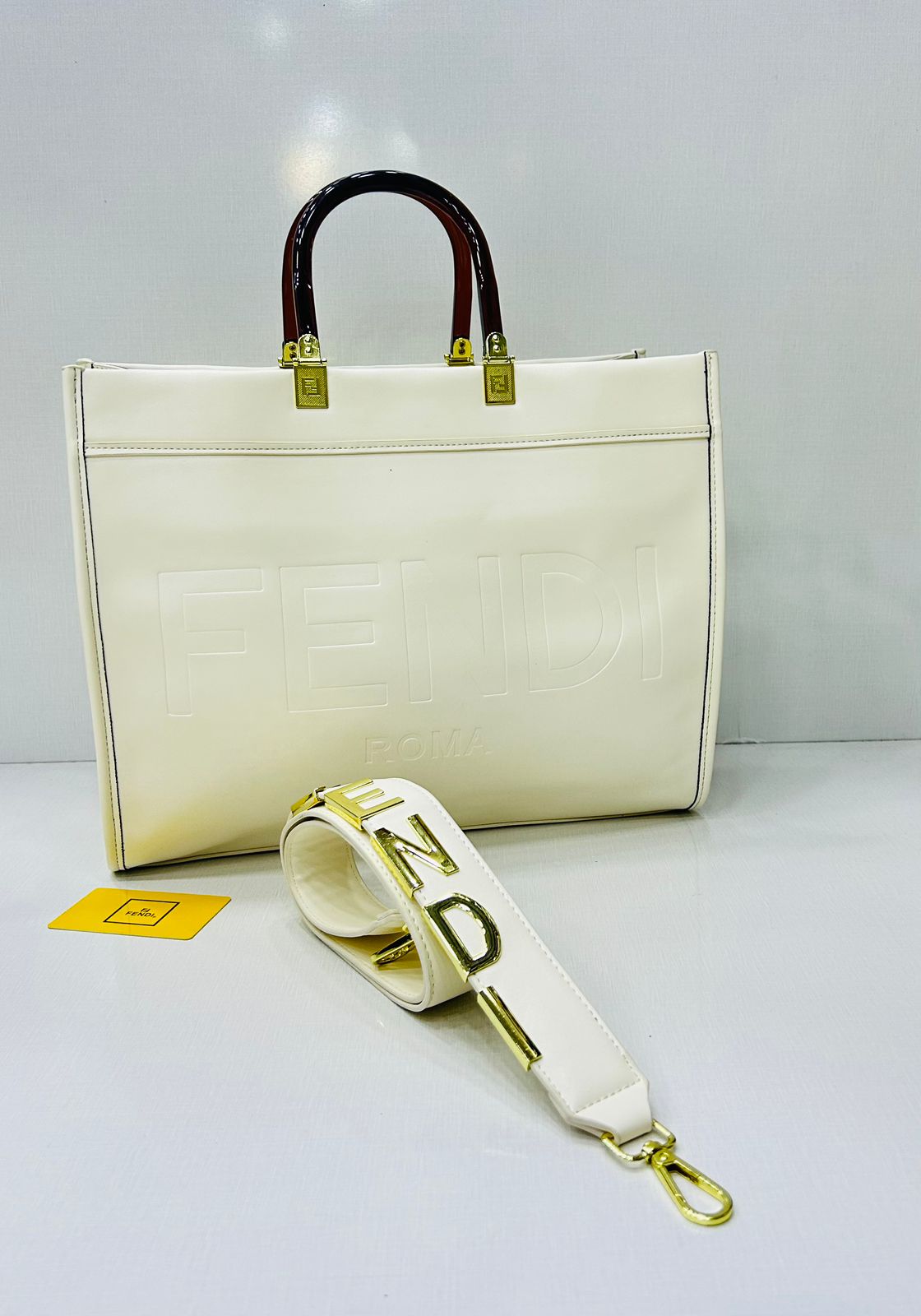 Fendii Sunshine Large Size Shoulder bag for Women