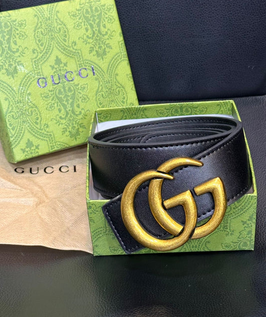 Guci Black Belts for Men and Women