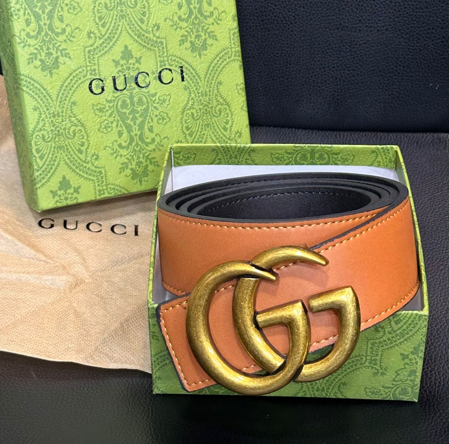 Gci Mustard Belts for Men and Women