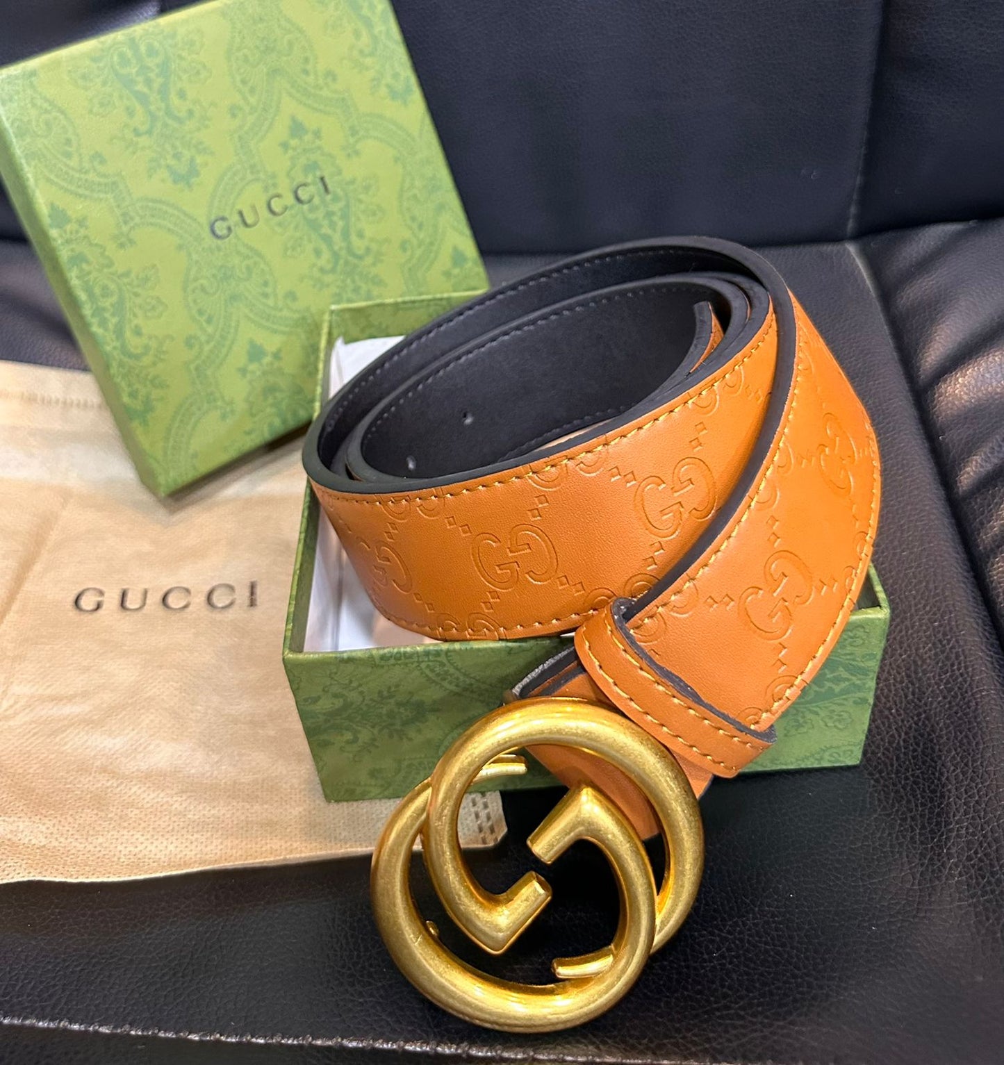 Gci Mustard Belts for Men and Women