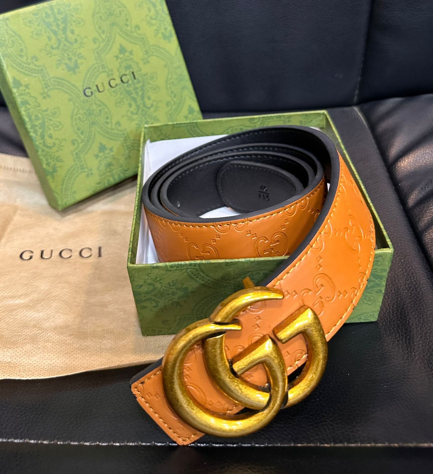 Gci Mustard Belts for Men and Women
