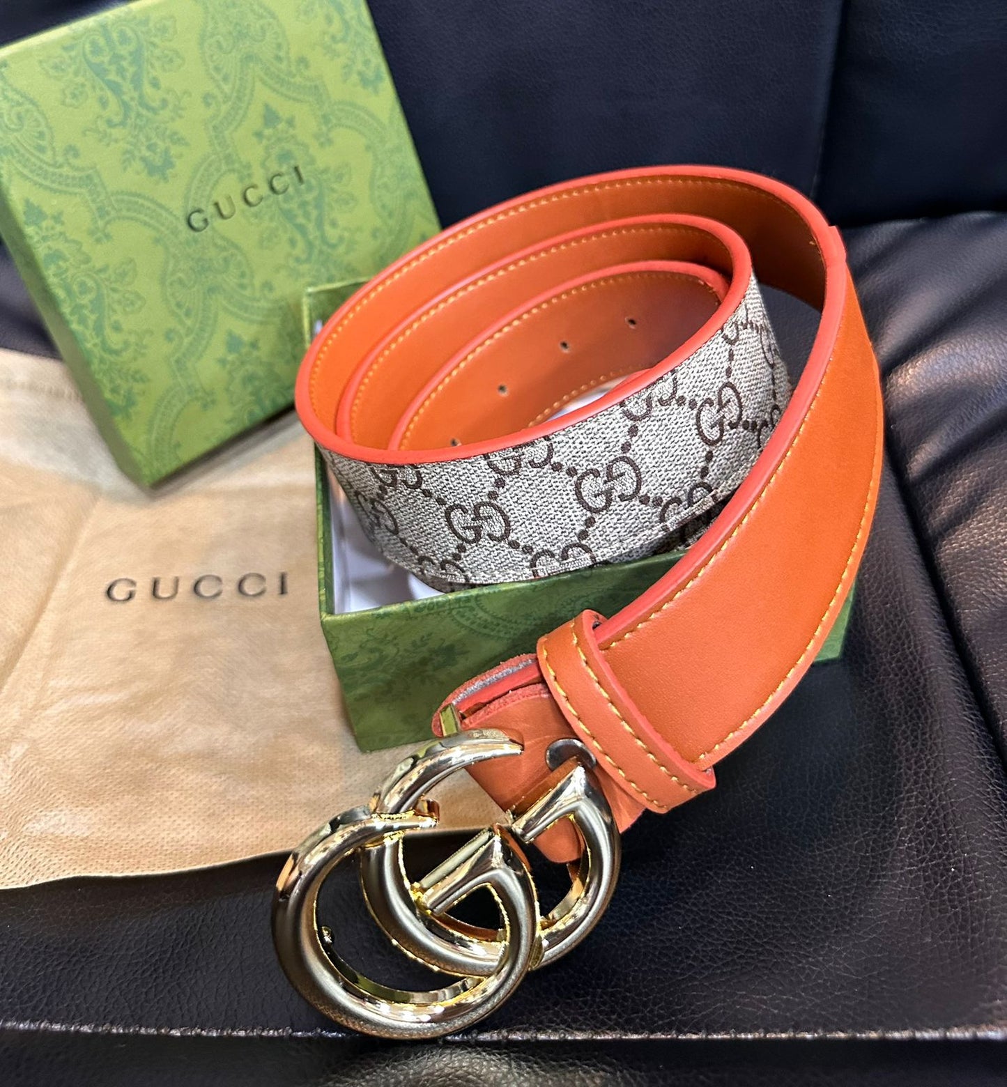 Gci Logo Belts for Men and Women