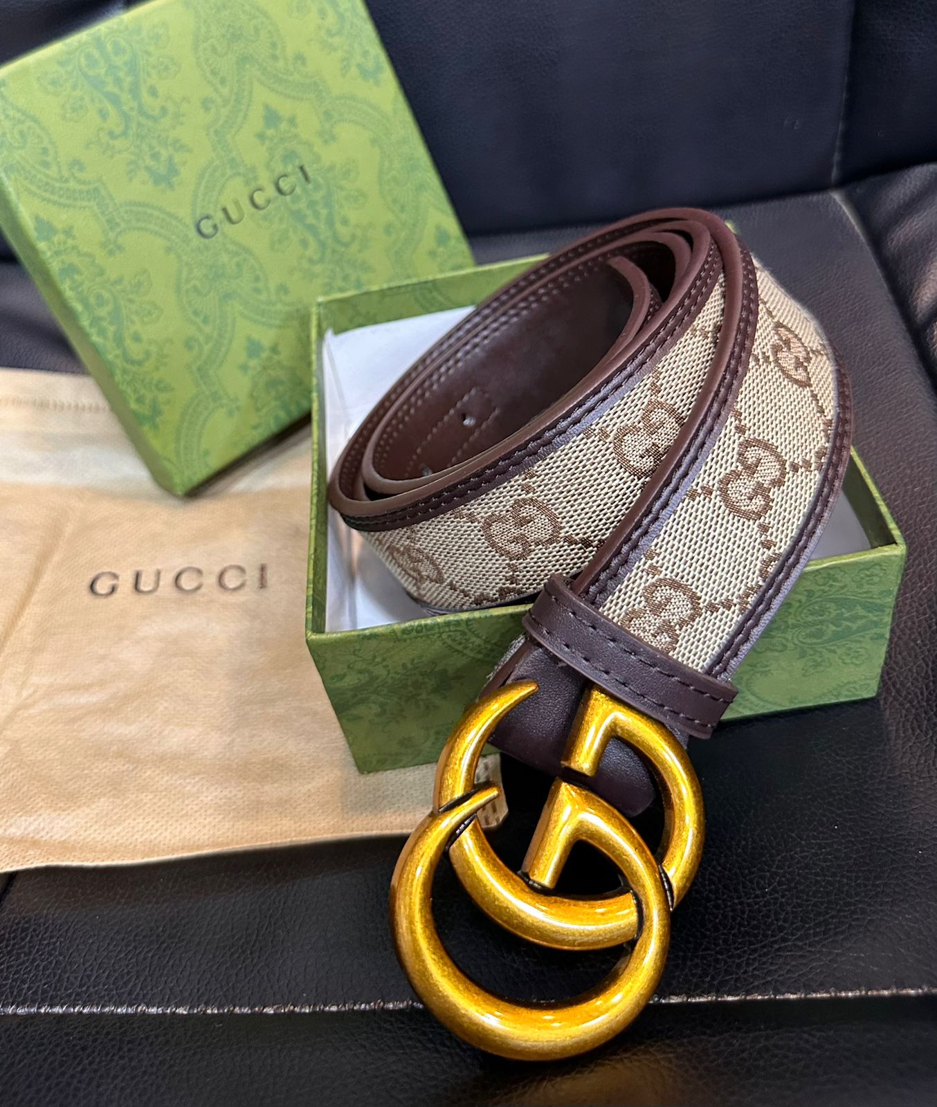 Gci Logo Belts for Men and Women