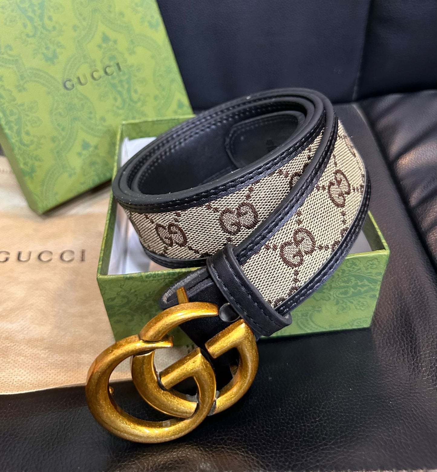 Gci Logo Belts for Men and Women