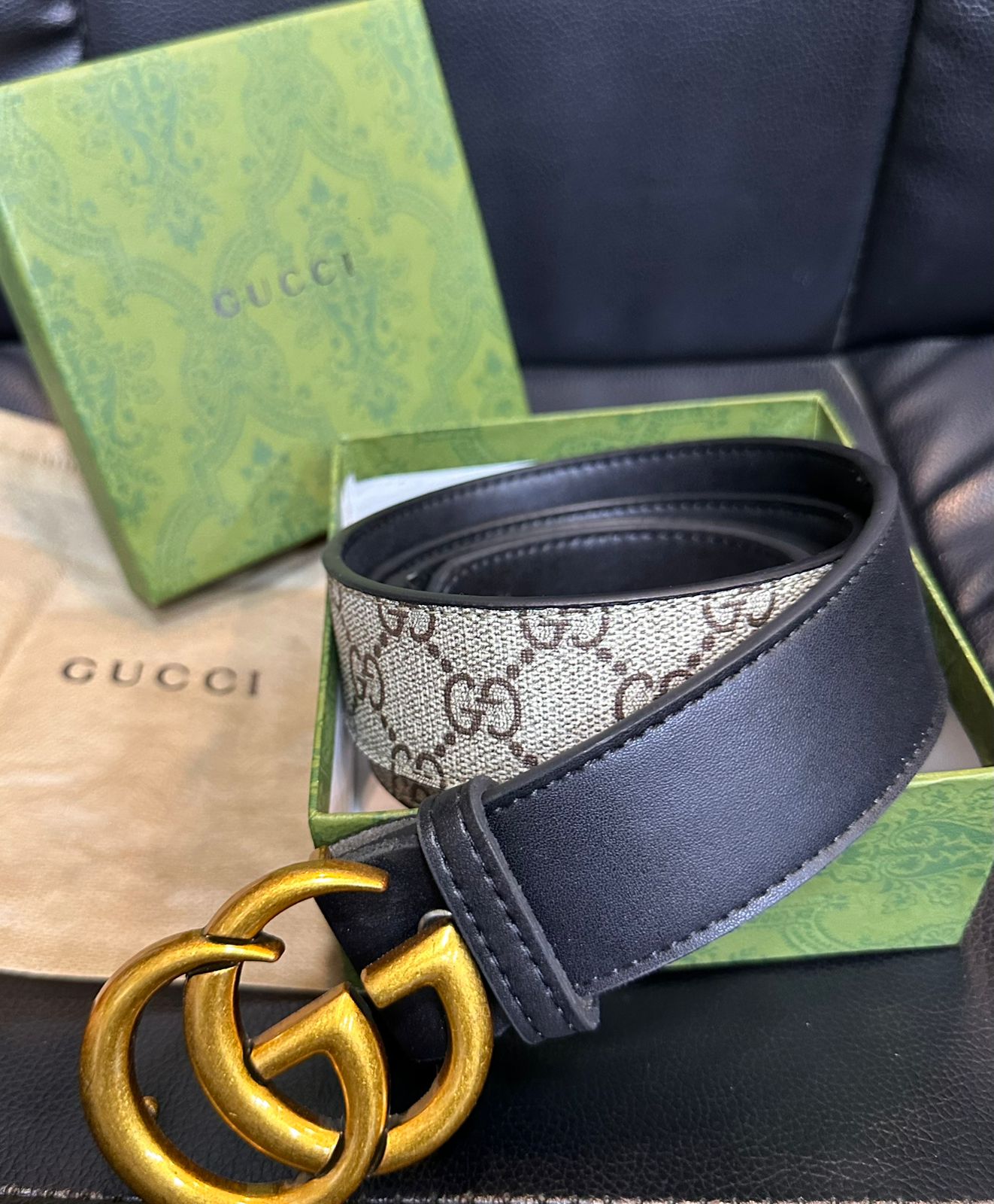 Guci Logo Belts for Men and Women