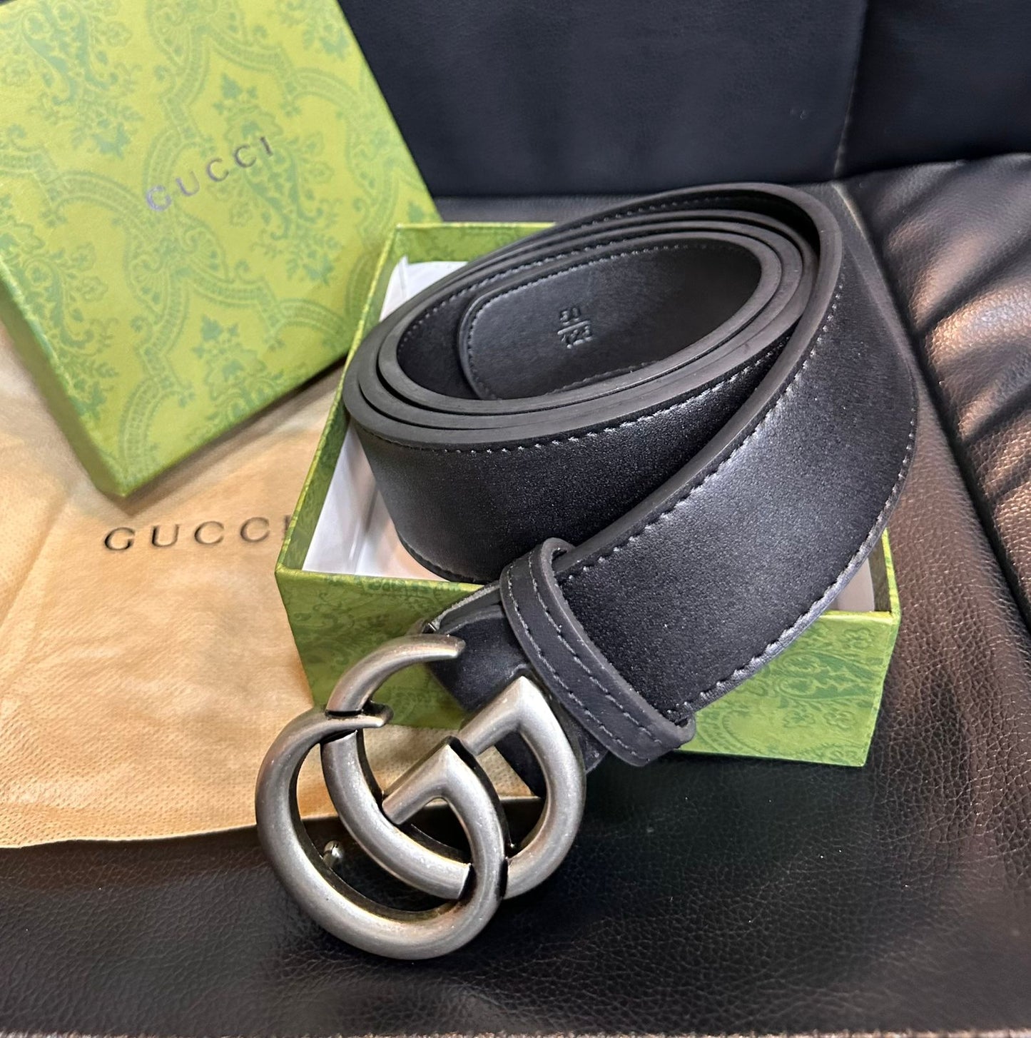 Guci Black Belts for Men and Women