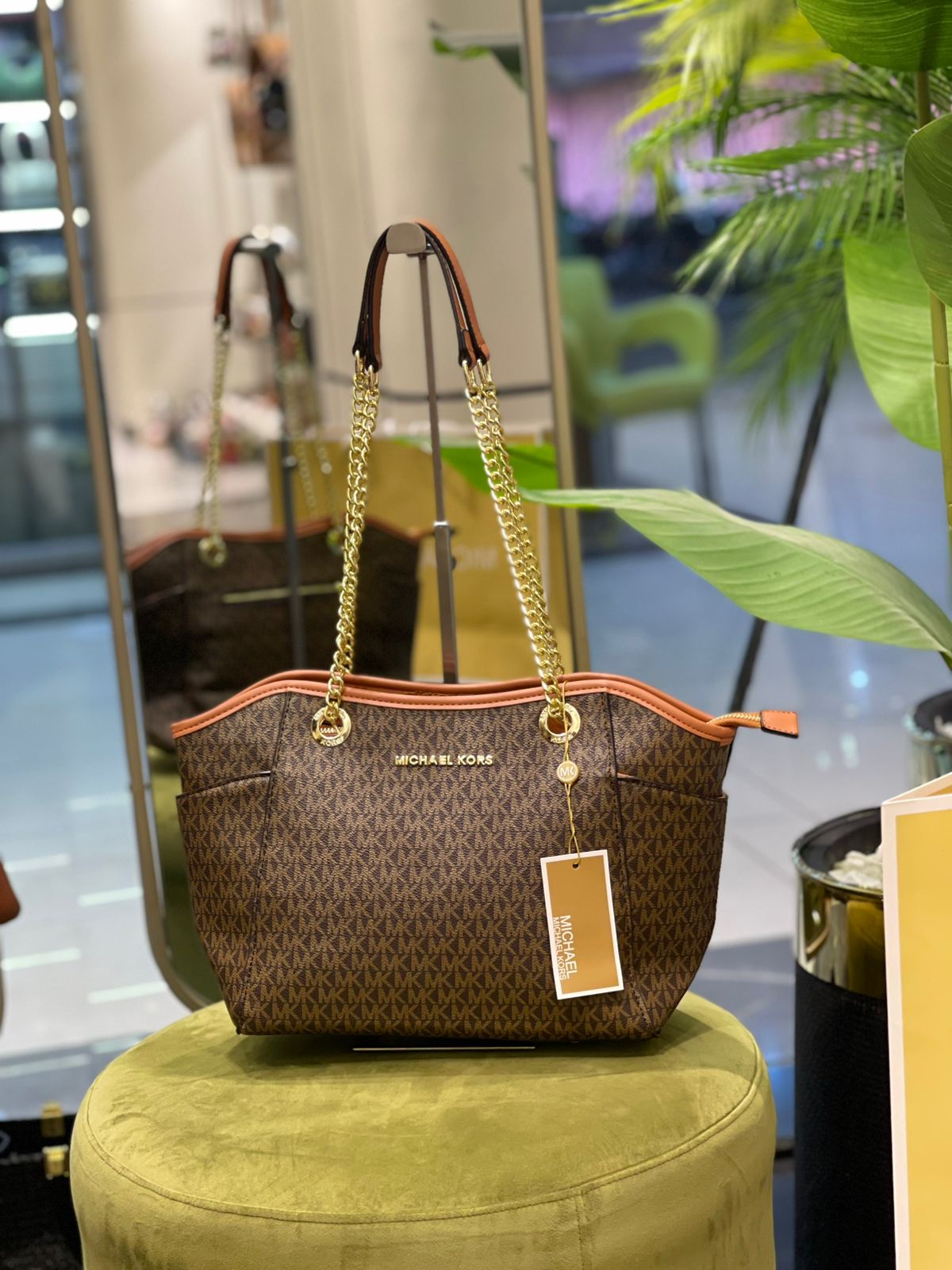 MK Chain Tote bag for Women