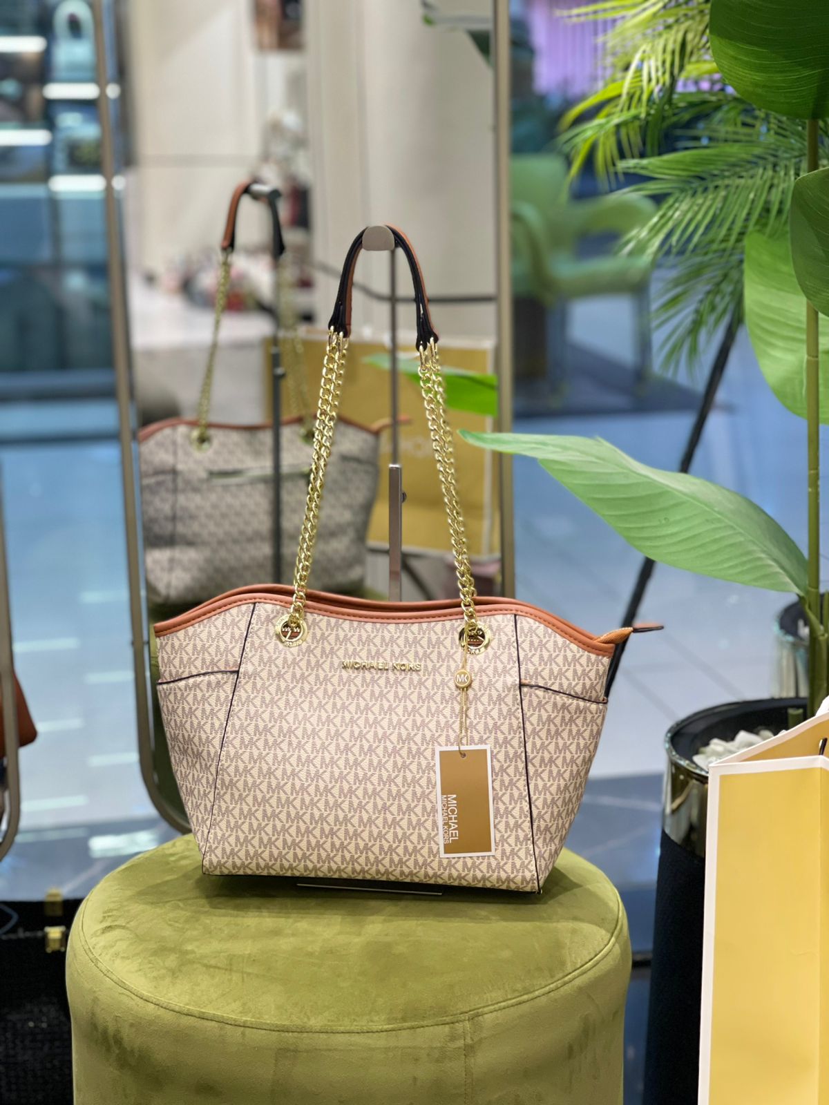 MK Chain Tote bag for Women
