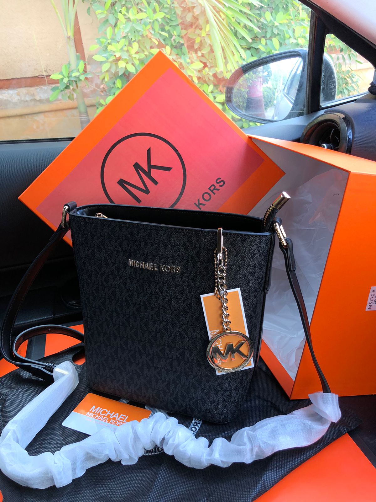 MK Bucket Style Shoulder Bag for Women