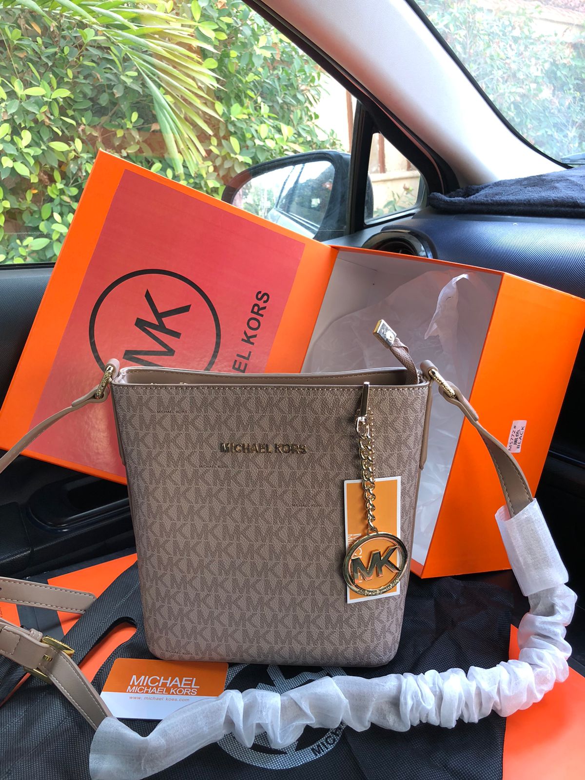 MK Bucket Style Shoulder Bag for Women