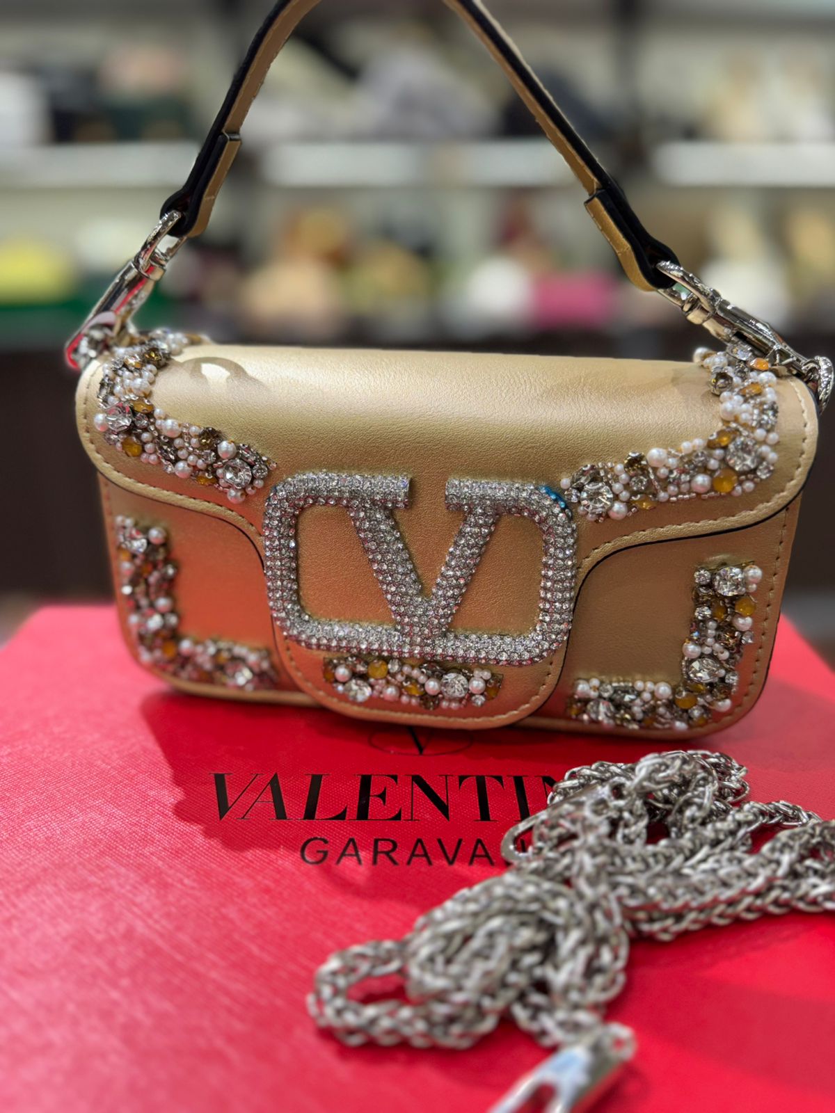 Valentino Garavani Locò Small Shoulder Bag for Women