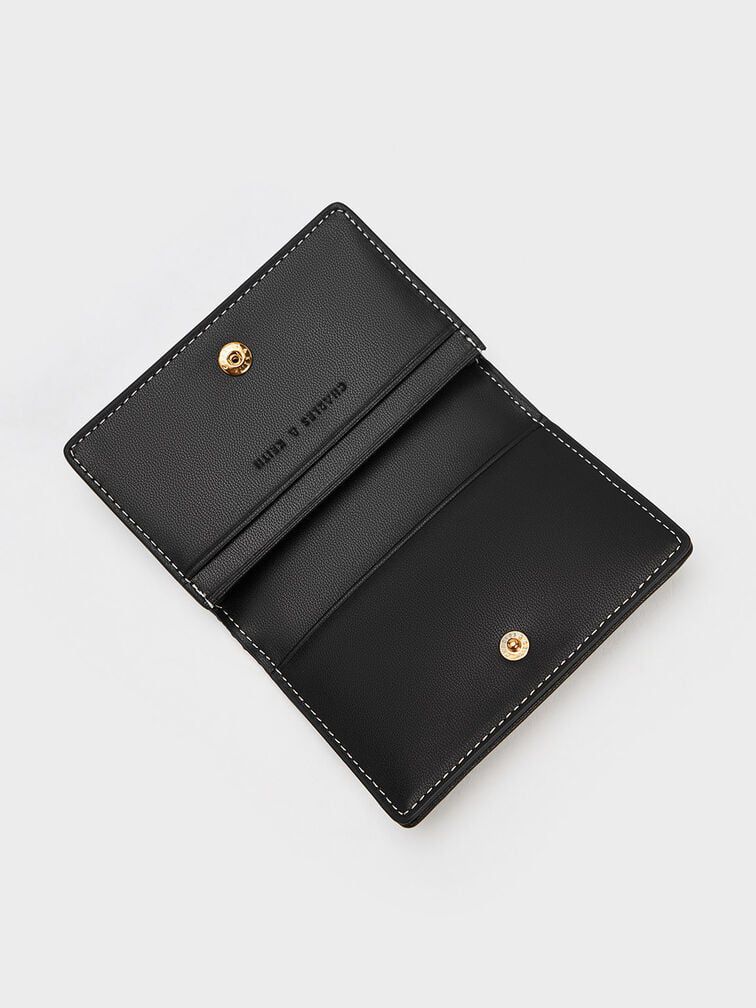 CHARLES & KEITH Astra Contrast Trim Wallet for Women