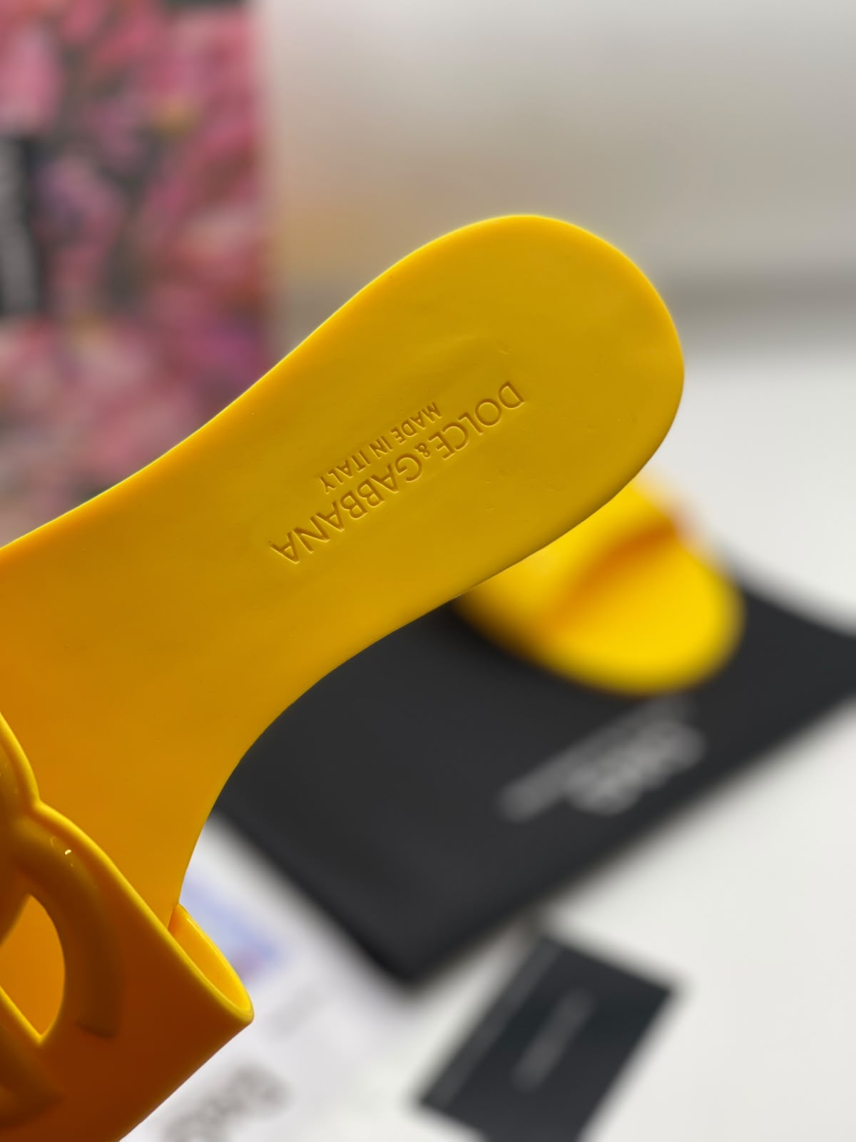 D&G Rubber Slides for Women