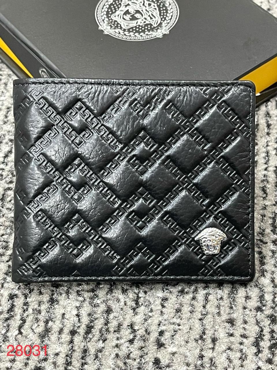 Versace Leather Wallets for Men