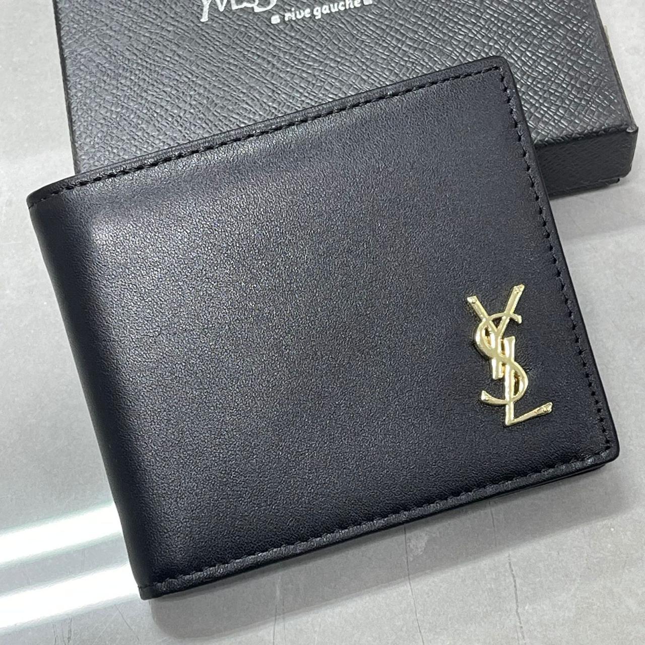 YSL Leather Wallets for Men