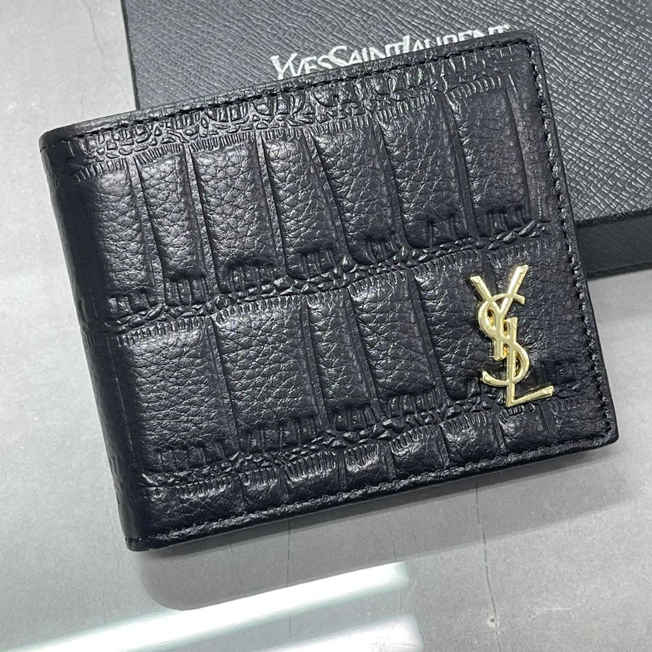 YSL Leather Wallets for Men