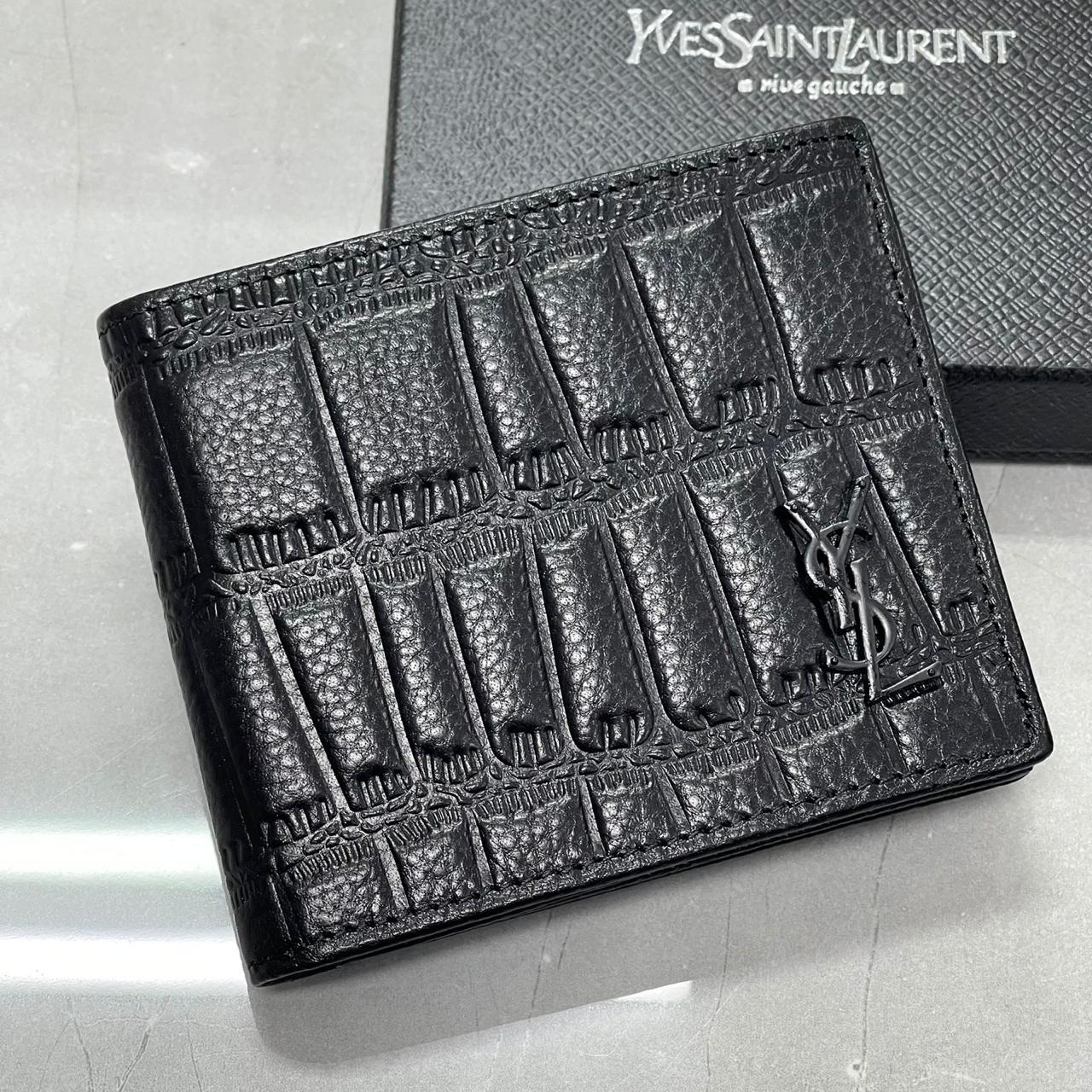 YSL Leather Wallets for Men
