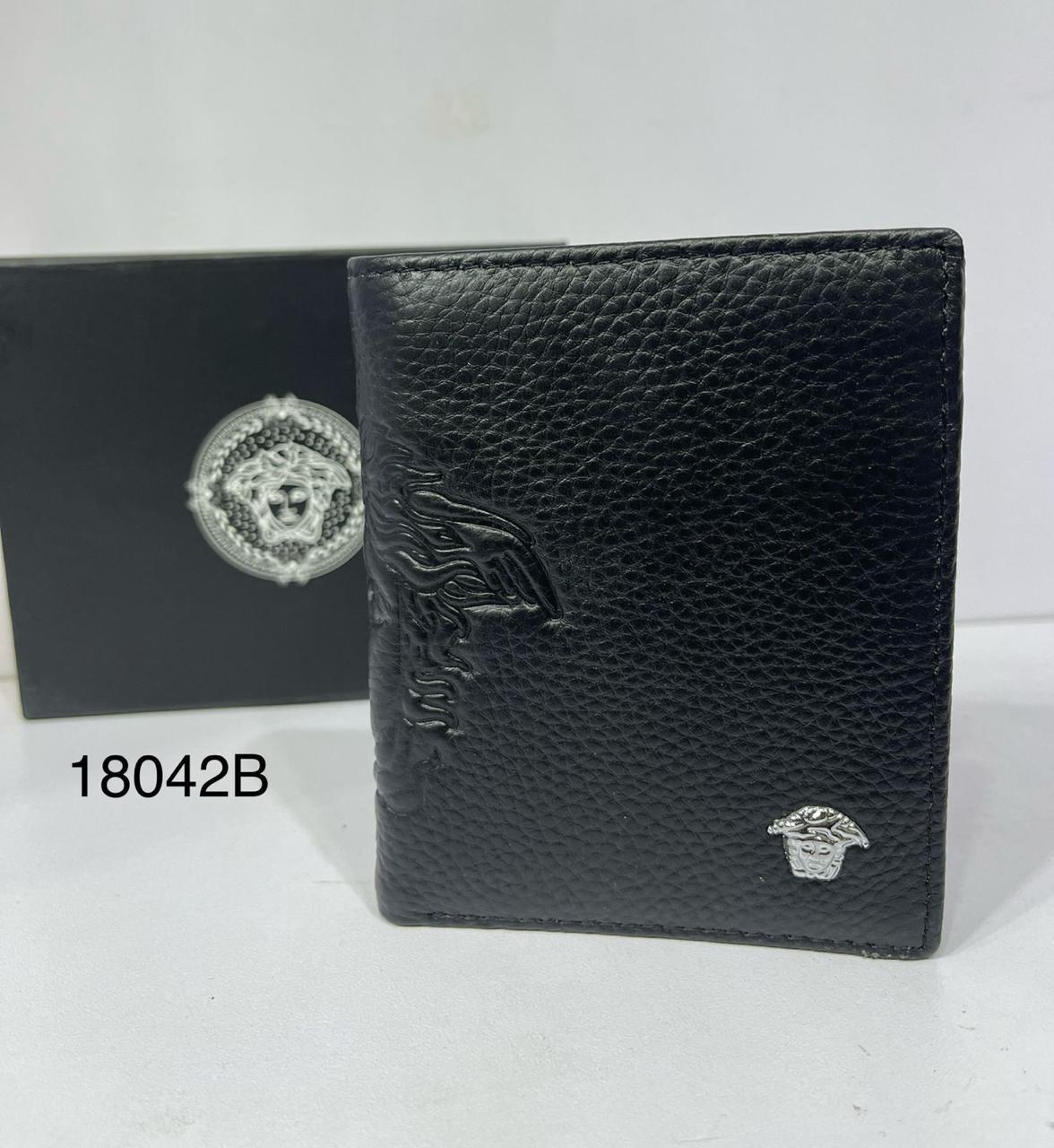 Versace Leather Wallets for Men