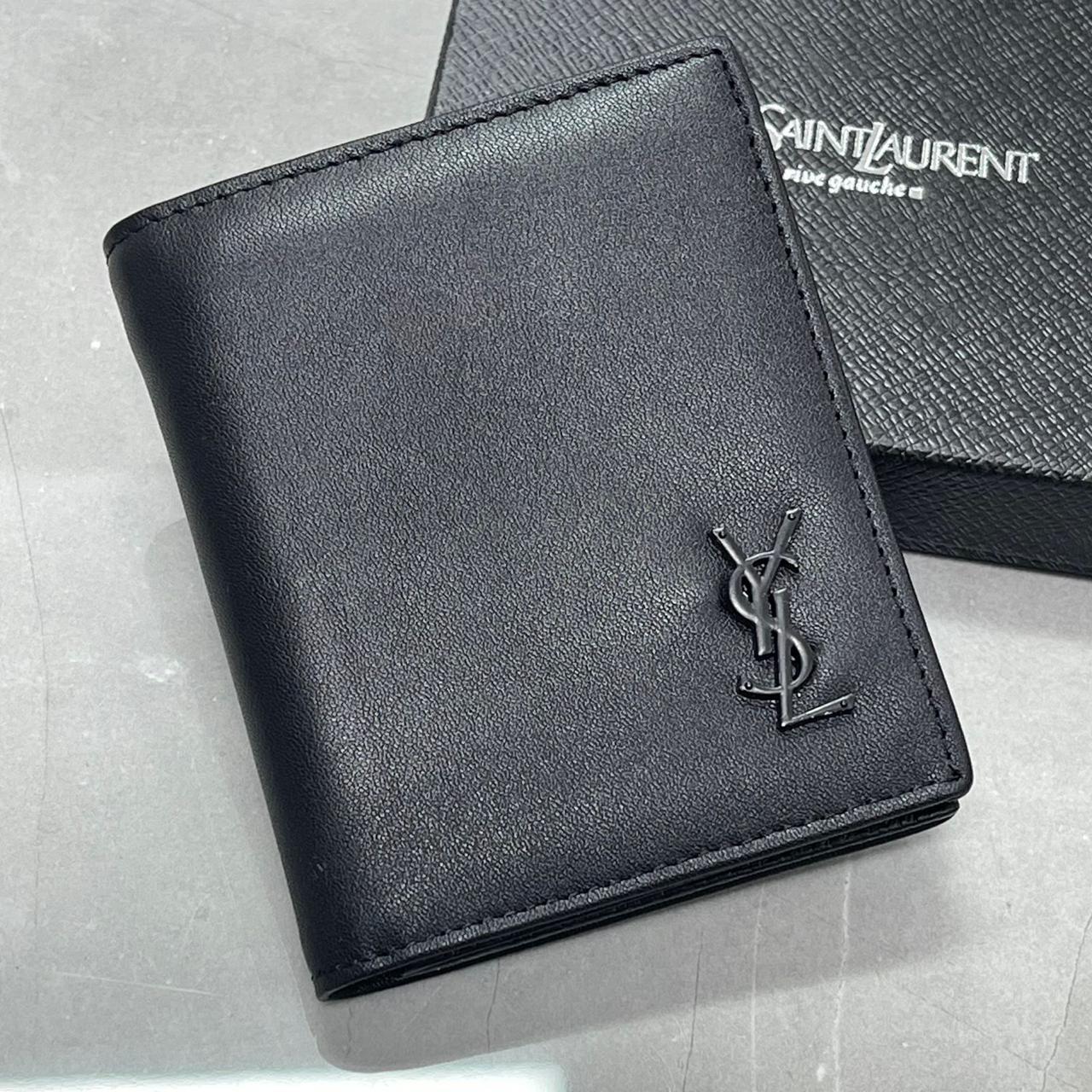 YSL Leather Wallets for Men
