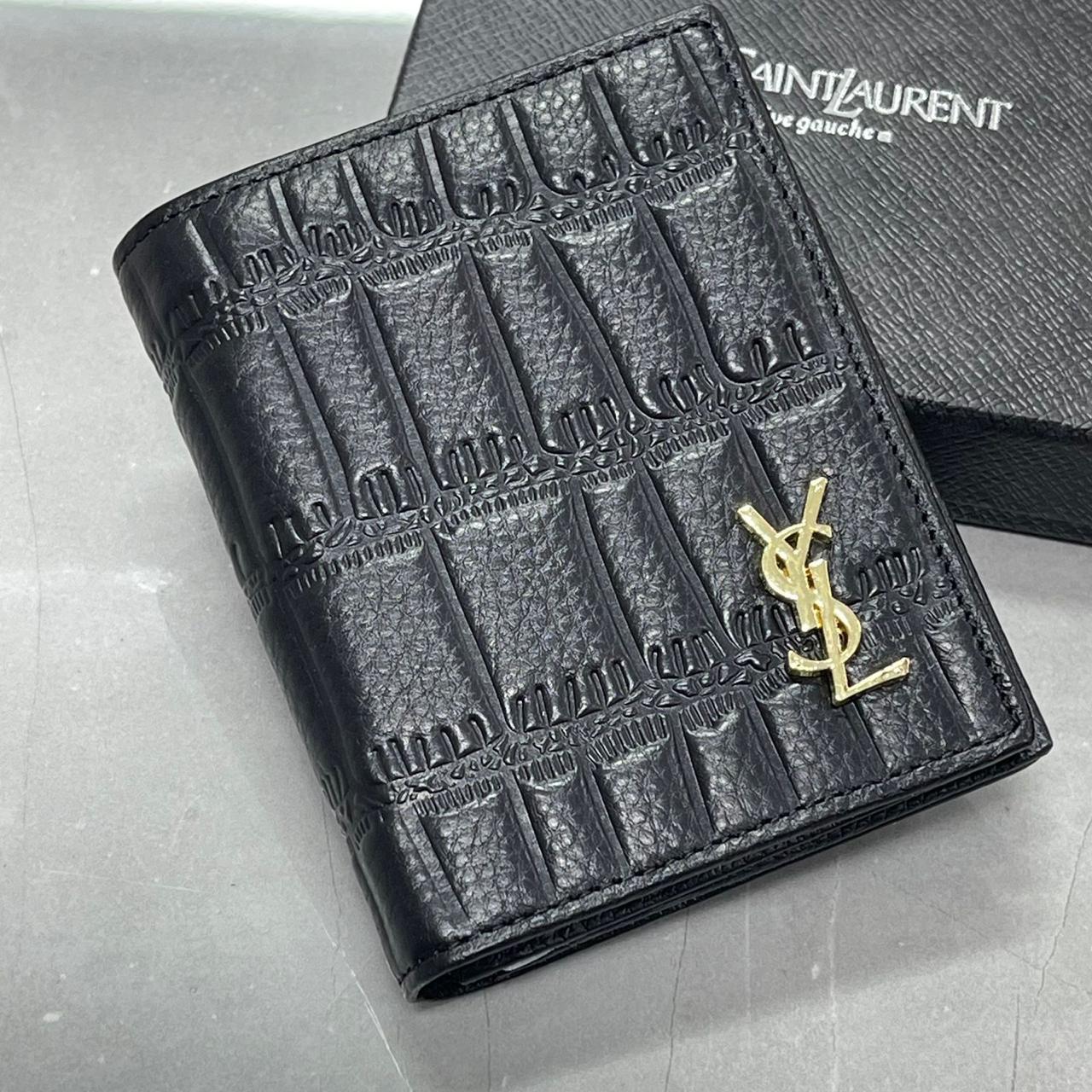 YSL Leather Wallets for Men