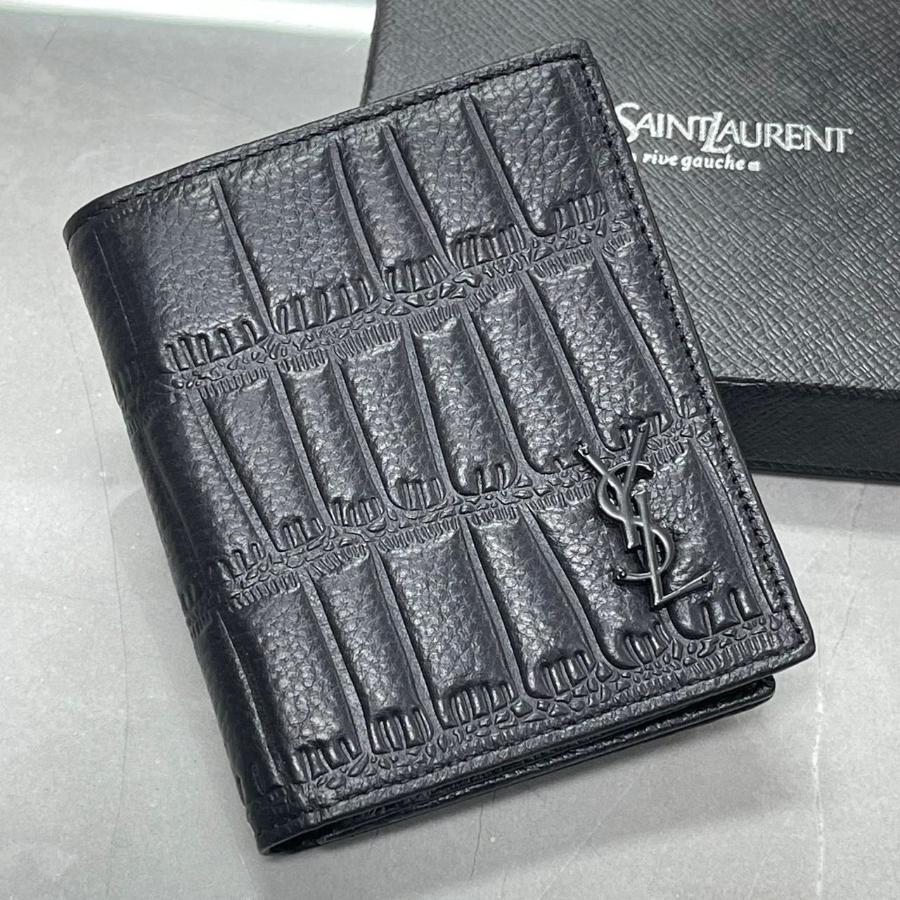 YSL Leather Wallets for Men