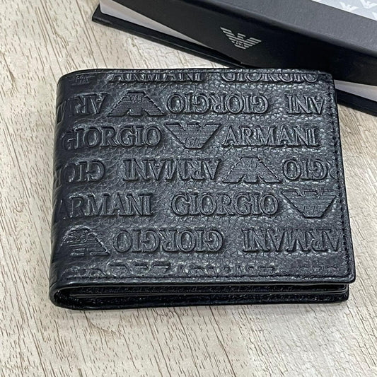 Armani Leather Wallets for Men