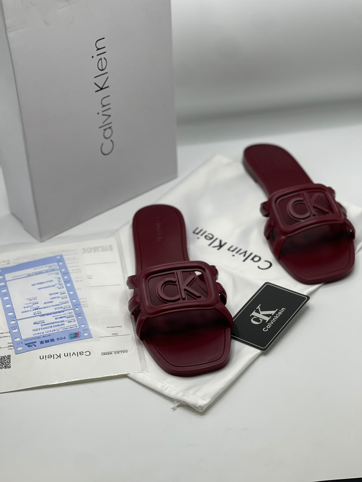 CK Premium Rubber Slides for Women
