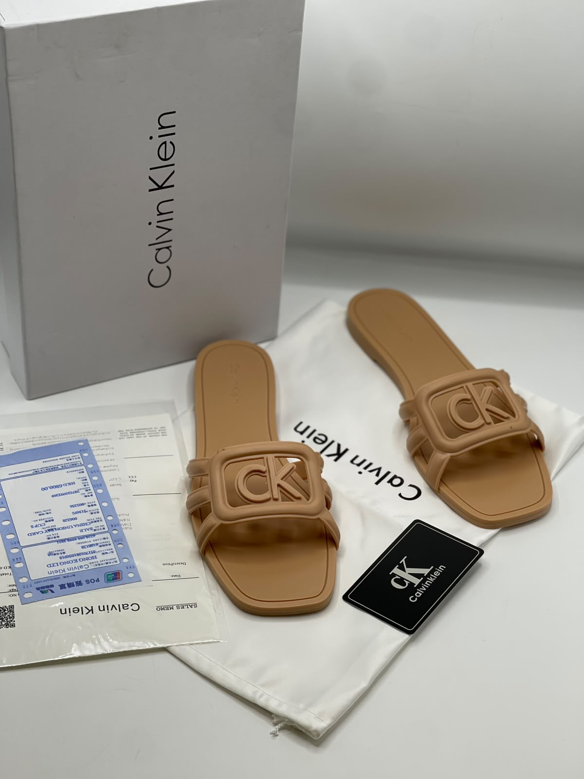 CK Premium Rubber Slides for Women