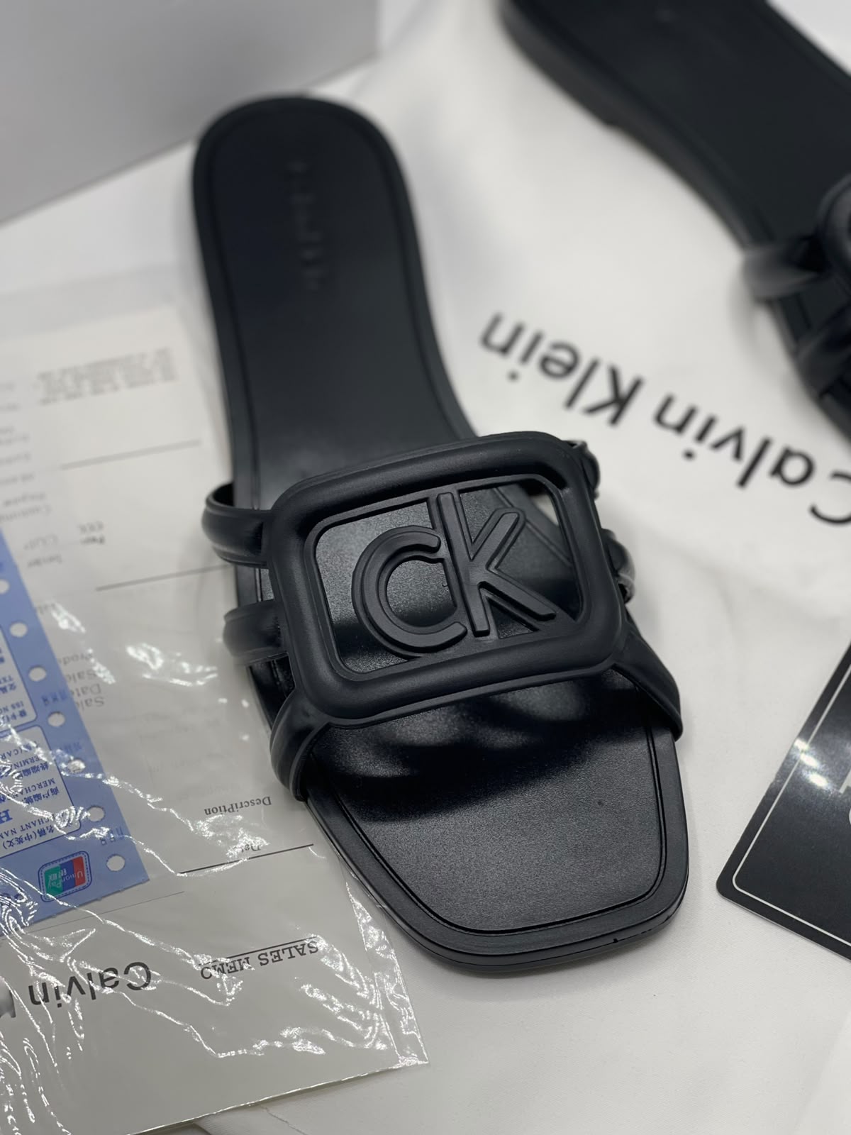 CK Premium Rubber Slides for Women