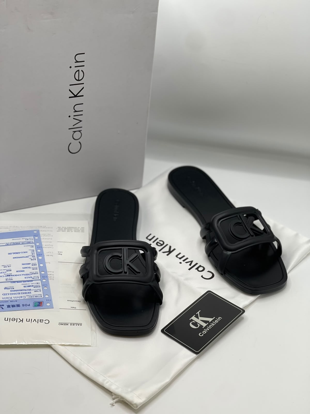 CK Premium Rubber Slides for Women