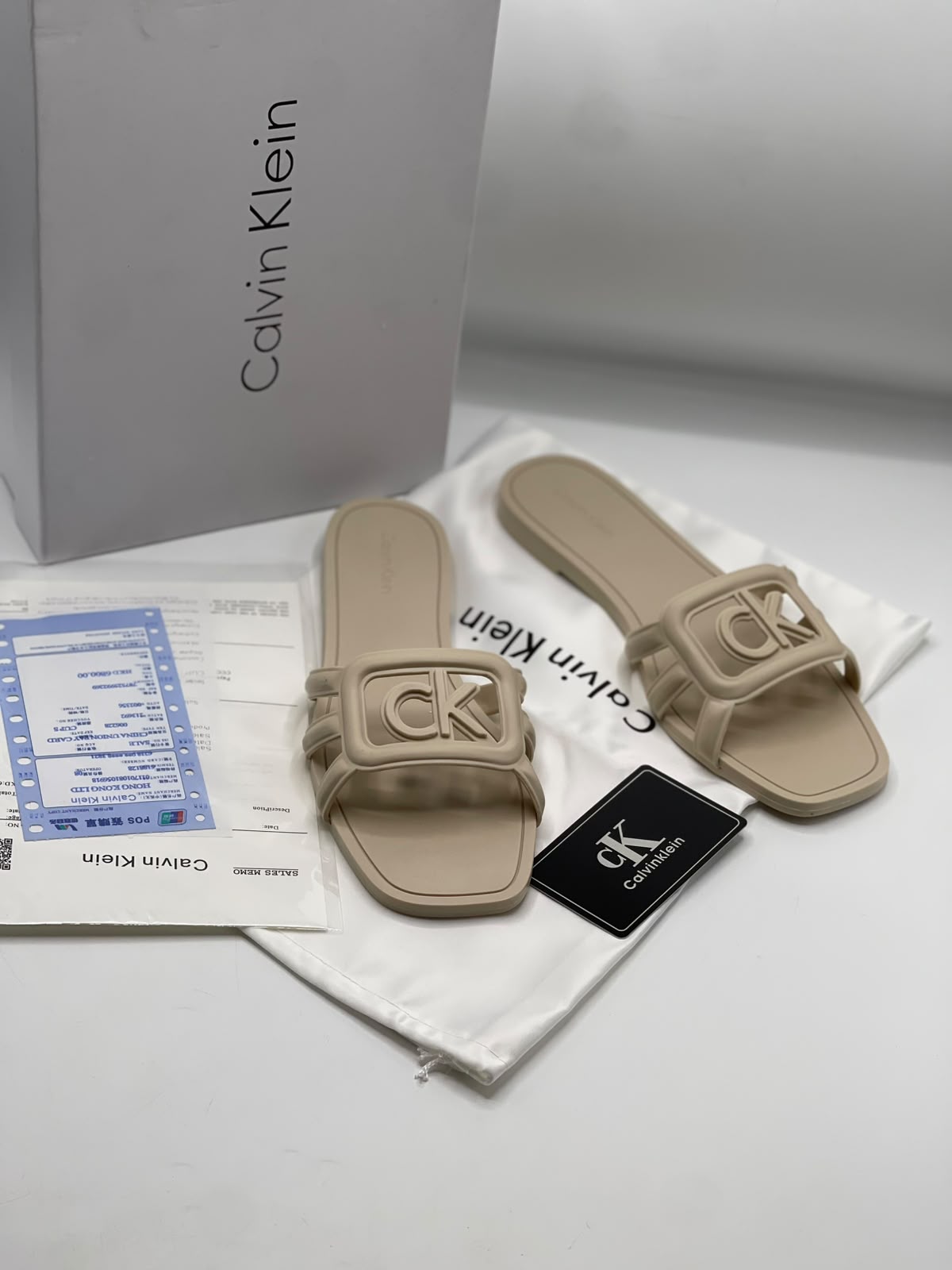 CK Premium Rubber Slides for Women