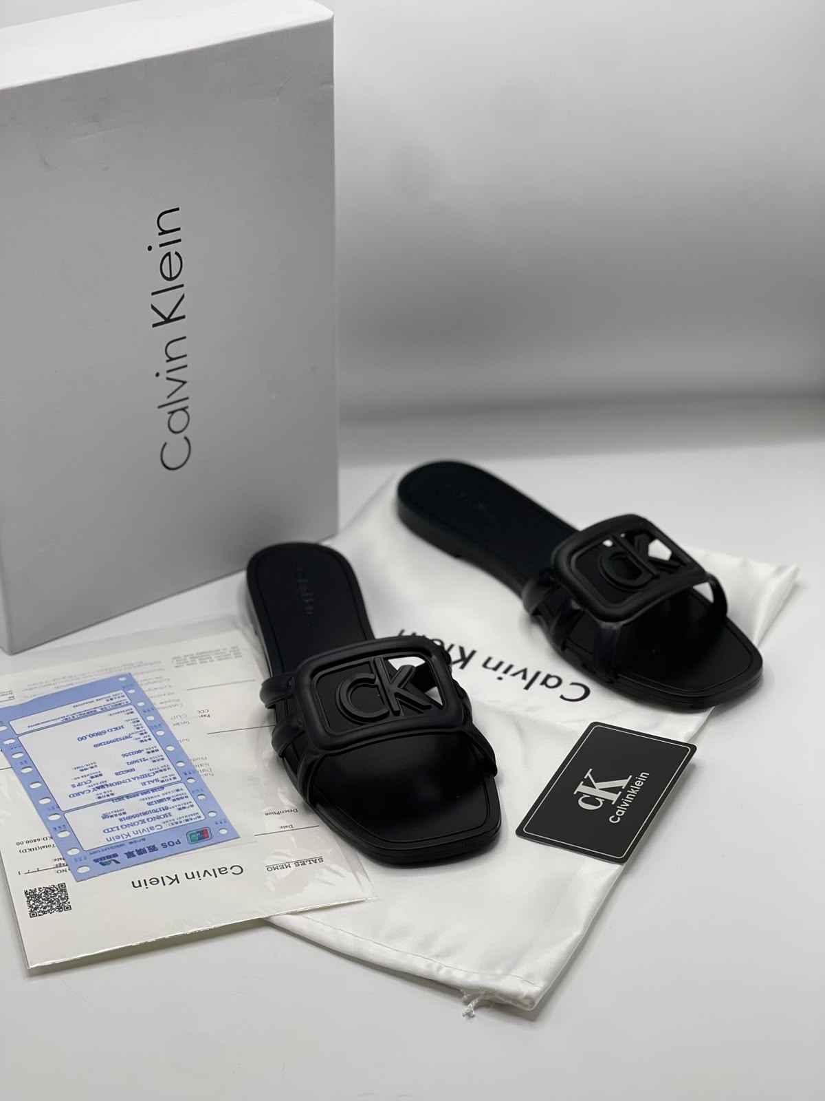 CK Premium Rubber Slides for Women