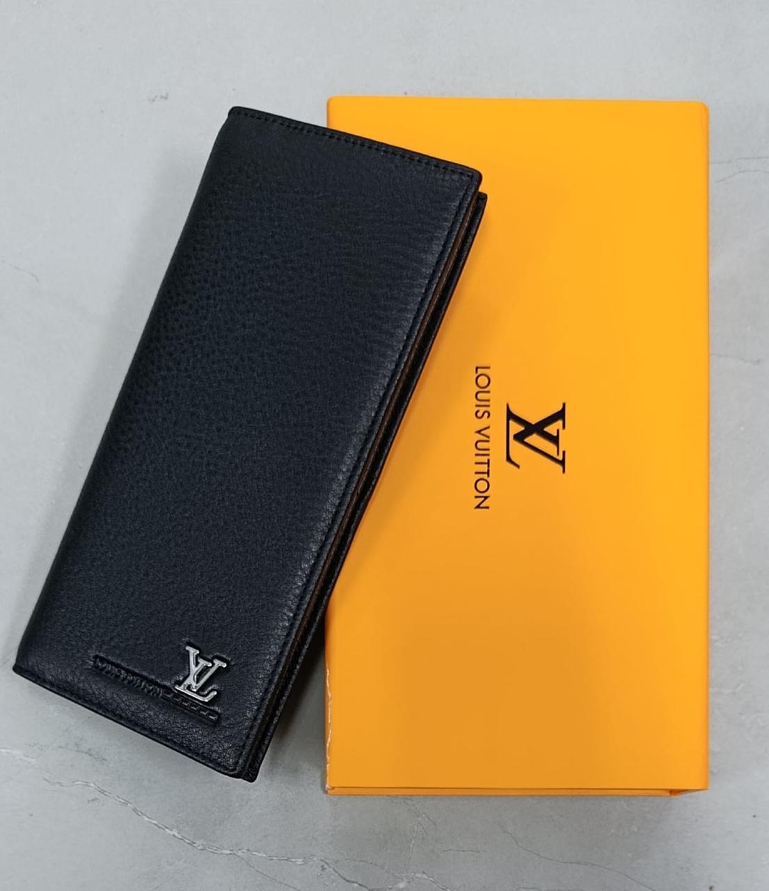 LVE Long Leather Wallets for Men and Women