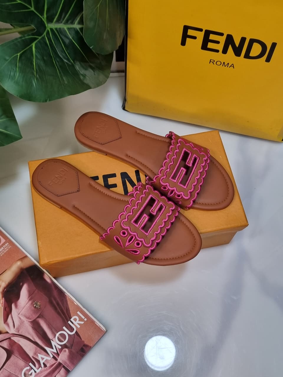 Fndi Slippers for Women