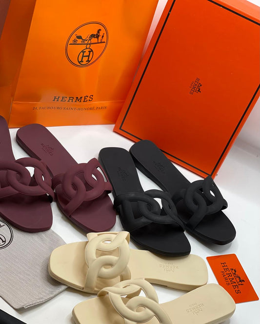 Hrms Jelly Slides Slippers for Women