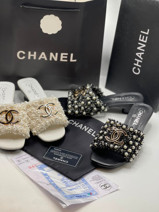 Chanel Low Heels Slippers for Women