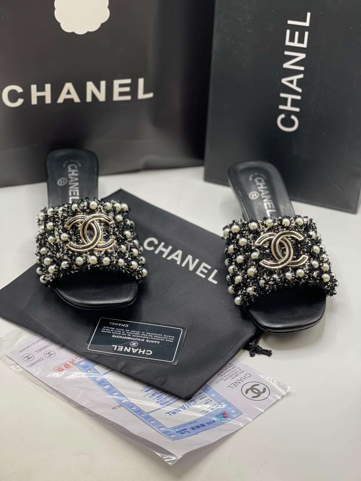 Chanel Low Heels Slippers for Women
