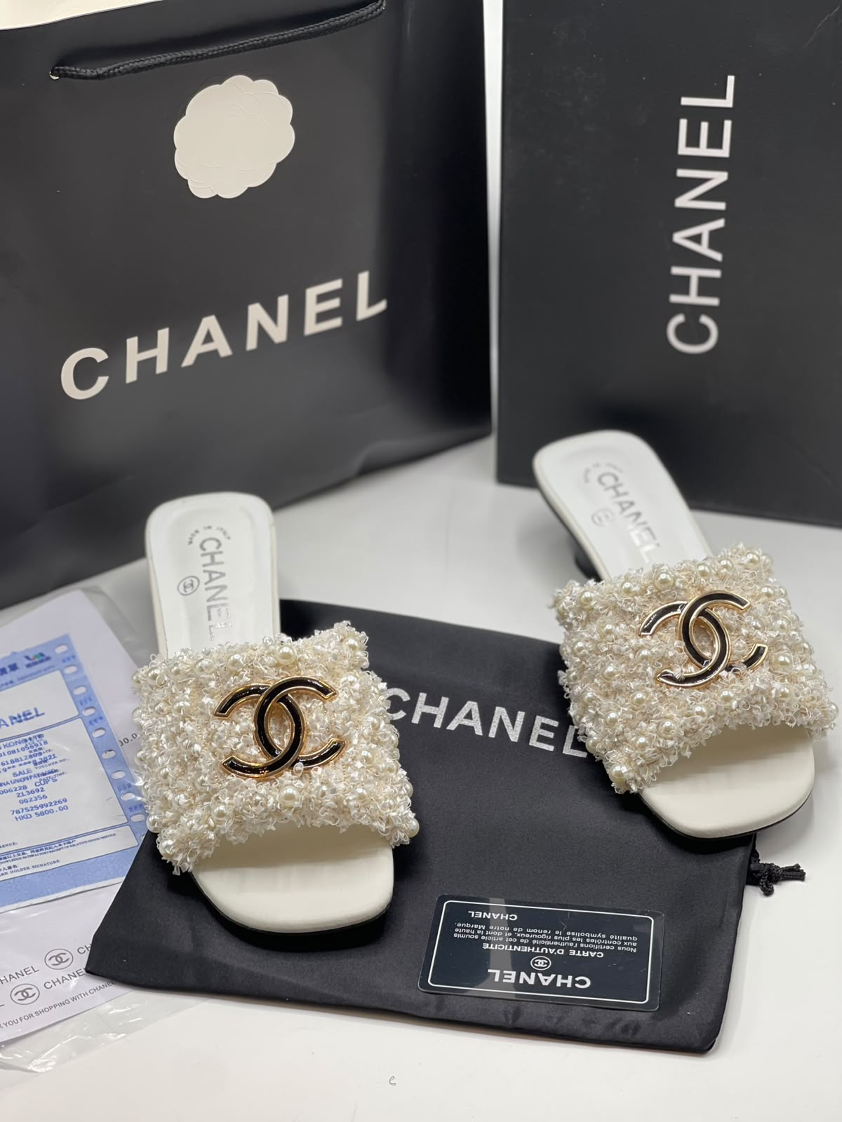 Chanel Low Heels Slippers for Women
