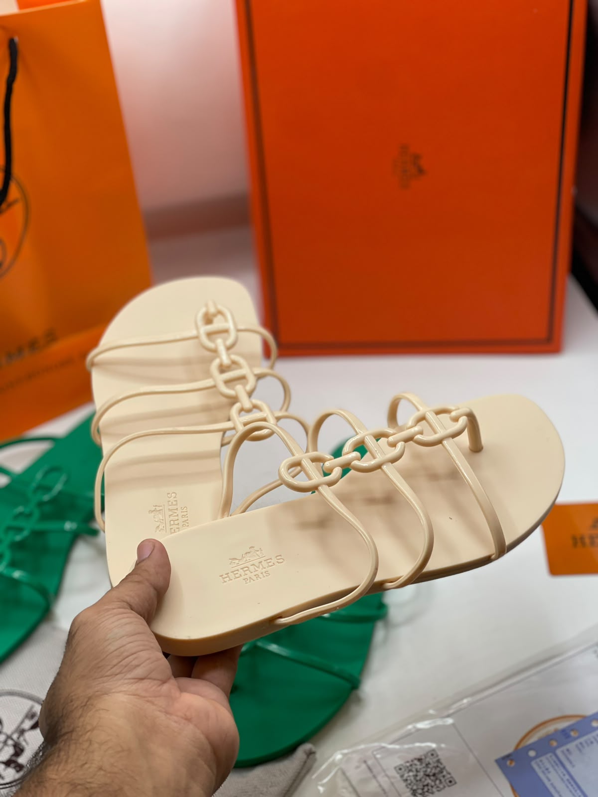 Hrms Mykonos Jelly Slides SLippers for Women