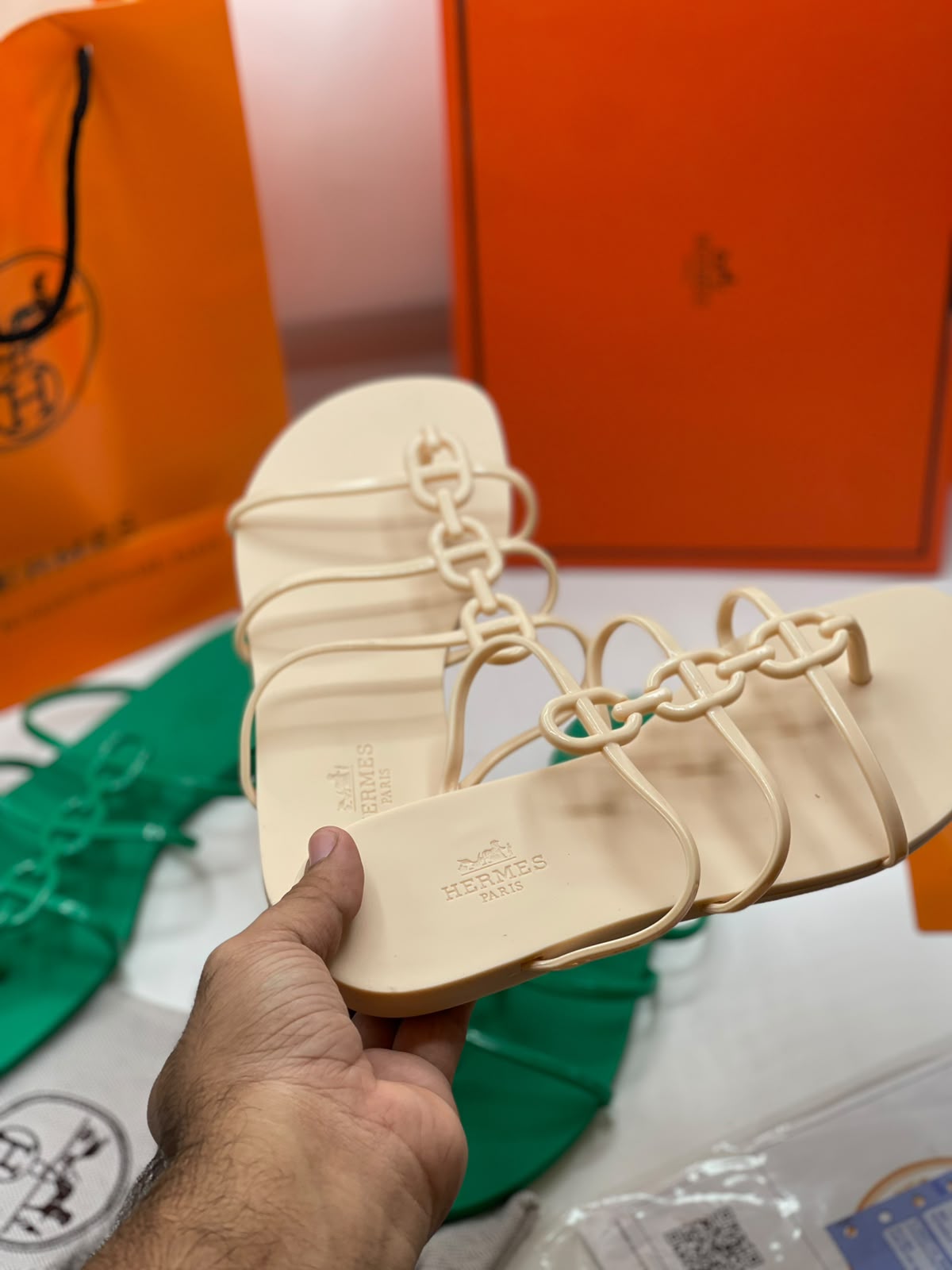 Hrms Mykonos Jelly Slides SLippers for Women