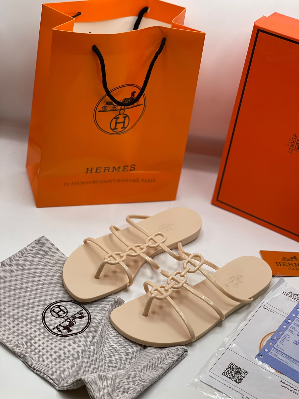 Hrms Mykonos Jelly Slides SLippers for Women
