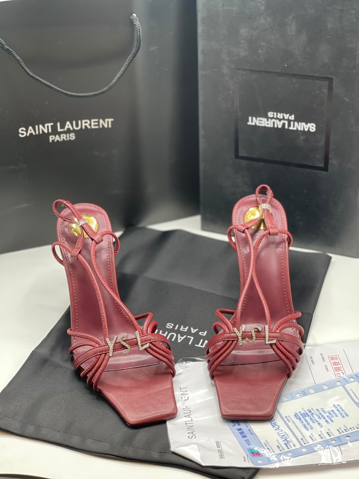 Y S L Jerry Heels Sandals for Women