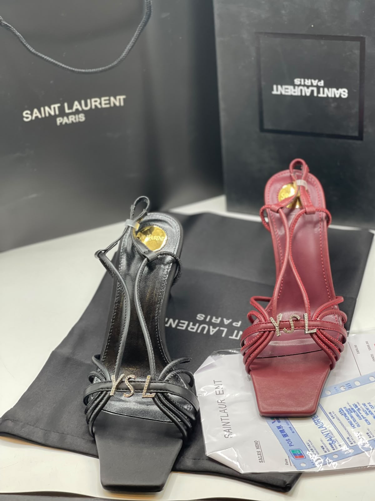 Y S L Jerry Heels Sandals for Women