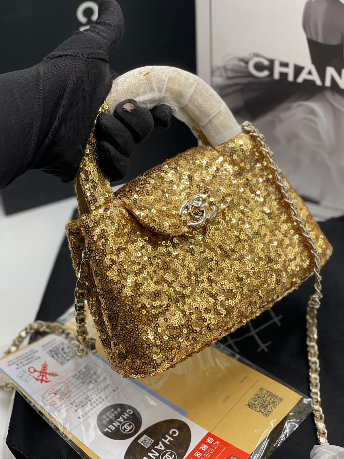 Channel Mini Kelly Shoulder Bag for Women