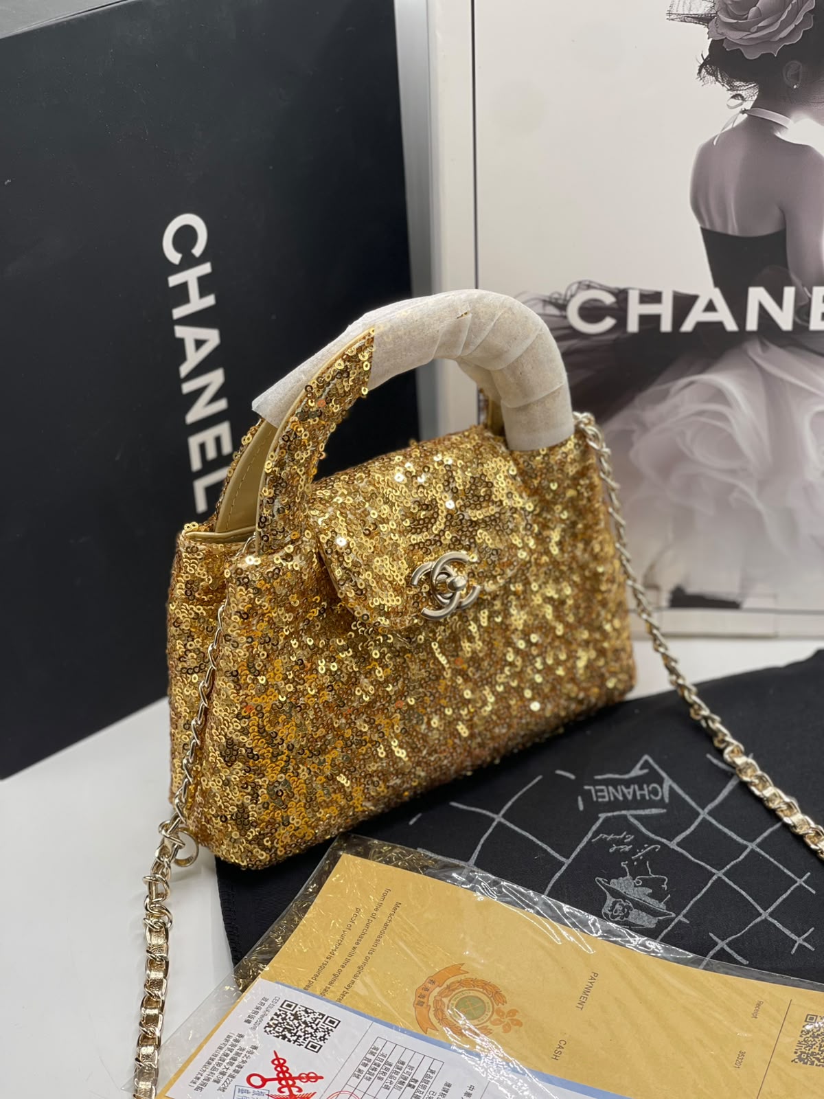 Channel Mini Kelly Shoulder Bag for Women